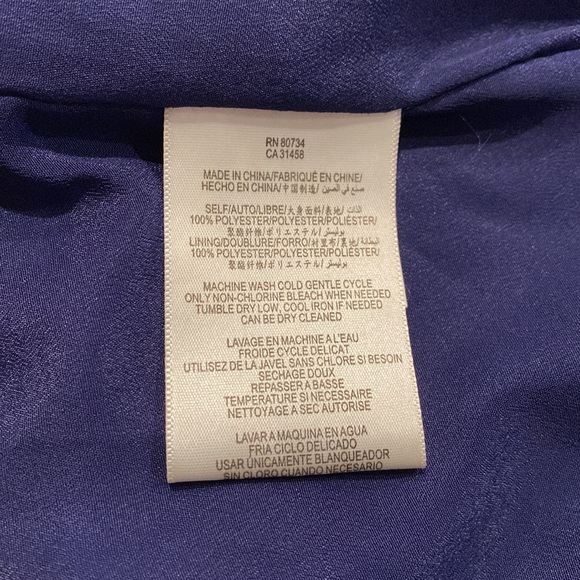 BCBGeneration - Short Purple Chiffon Flowy Mini Skirt with Pockets! EUC - M - Picture 7 of 8